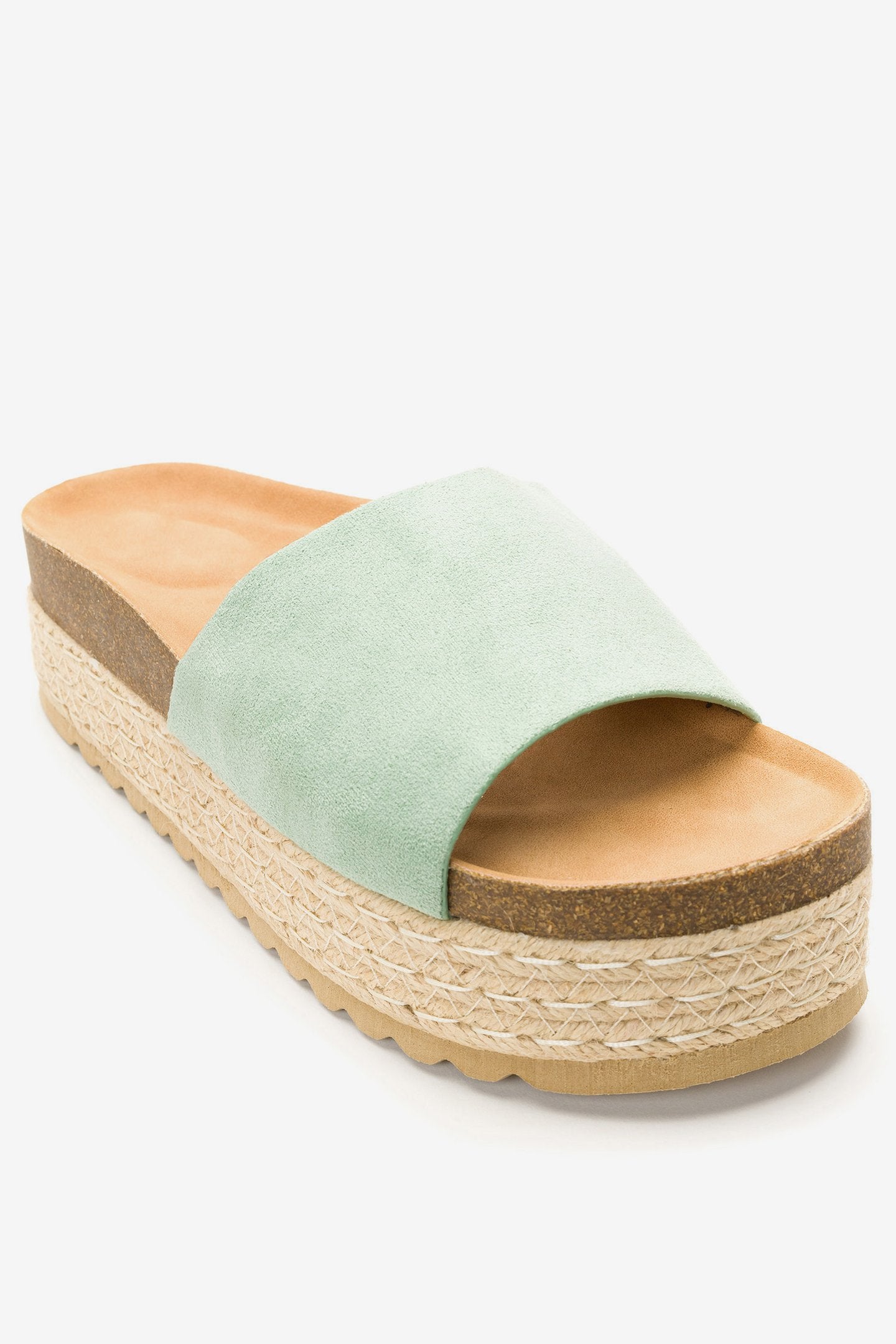Sandalia Mujer Verde Cali Chancleta Chancleta